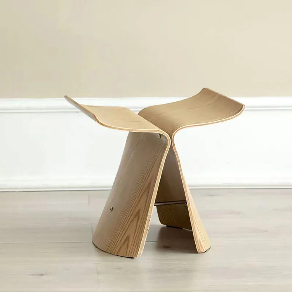 Nordic Creative Design Butterfly Chair, Side Table, Corner Table, Living Room Stool, Art-Stool, Bathroom Chair, Home Furniture