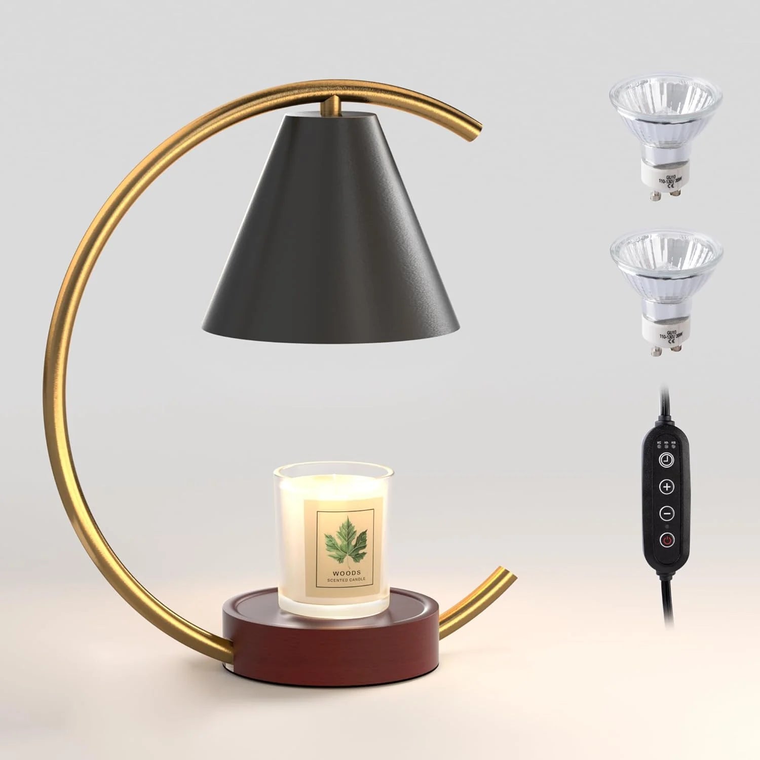 "Cozy Glow Dimmable Candle Warmer"