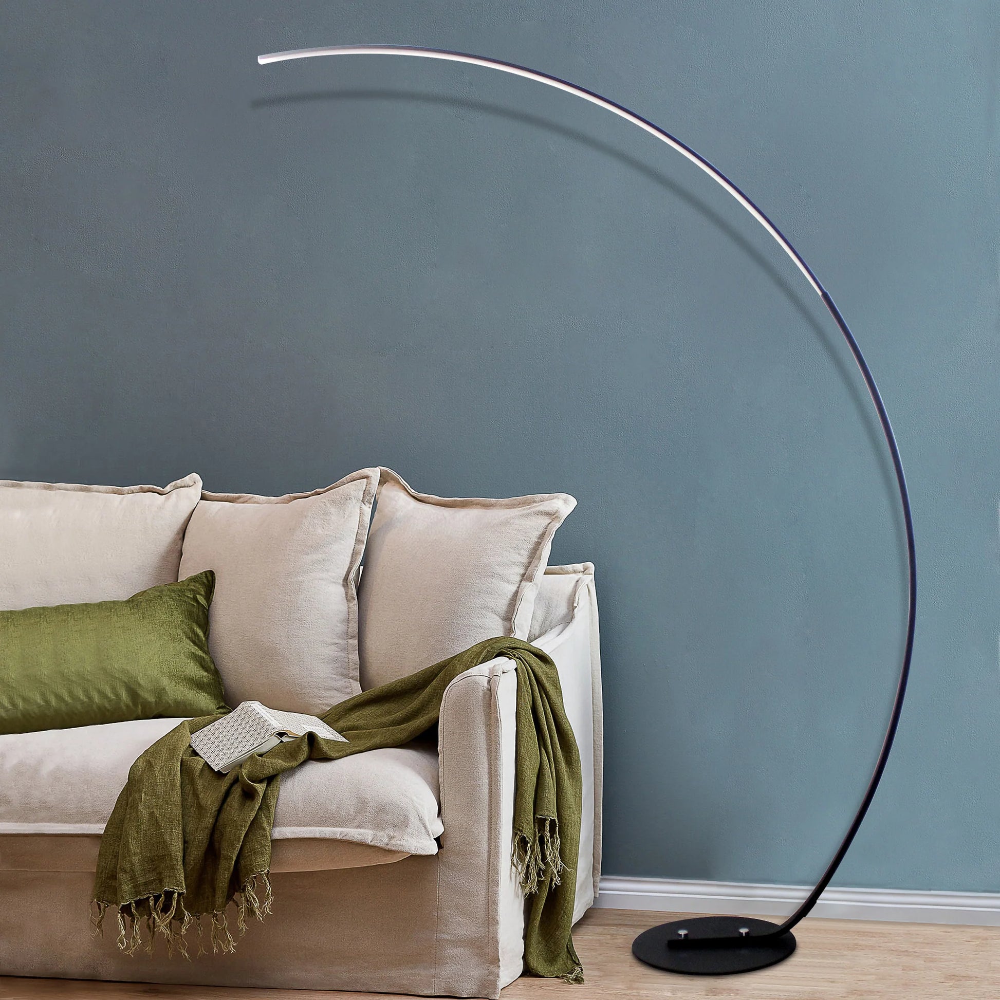 "Modern Curve RGBW Floor Lamp - Upgraded Version"